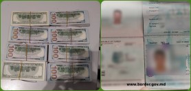 Cetățeni străini cu pașapoarte false iar o ucraineancă cu 80.000$ nedeclarați, depistați pe Aeroportul din Chișinău